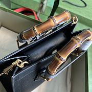 Gucci Diana Small Tote Bag Black 702721 Size 27x24x11 cm - 3
