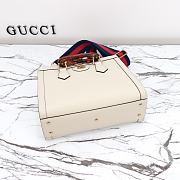 Gucci Diana Small Tote Bag White 702721 Size 27x24x11 cm - 5