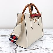Gucci Diana Small Tote Bag White 702721 Size 27x24x11 cm - 4