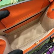 Gucci Diana Small Tote Bag Orange 702721 Size 27x24x11 cm - 2