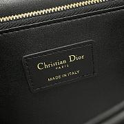 Miss Dior Top Handle Bag Black Cannage Lambskin M0997 Size 24 x 14 x 7.5 cm - 5