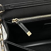 Miss Dior Top Handle Bag Black Cannage Lambskin M0997 Size 24 x 14 x 7.5 cm - 3
