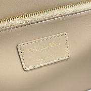 Miss Dior Top Handle Bag Beige Cannage Lambskin M0997 Size 24 x 14 x 7.5 cm - 5