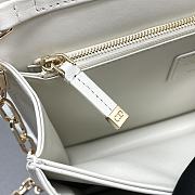 Miss Dior Top Handle Bag Latte Cannage Lambskin M0997 Size 24 x 14 x 7.5 cm - 5