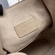 Medium C'est Dior Bag Warm Taupe CD-Embossed Calfskin Size 24 x 25.5 x 10 cm - 2