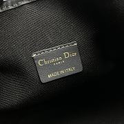 Small C'est Dior Bag Blue Dior Oblique Jacquard Size 17 x 18 x 7 cm - 4