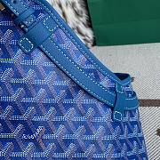 Goyard Pet Carrier Chien Gris Bag Blue Size 27 x 15 x 33.5 cm - 4