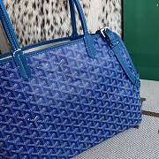 Goyard Pet Carrier Chien Gris Bag Blue Size 27 x 15 x 33.5 cm - 5