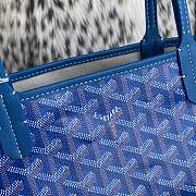 Goyard Pet Carrier Chien Gris Bag Blue Size 27 x 15 x 33.5 cm - 3