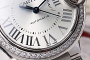 Cartier Ballon Bleu De Cartier Watch 33mm Silver - 5