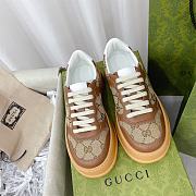 Gucci Women's GG Sneaker Beige & Ebony 676092 - 1