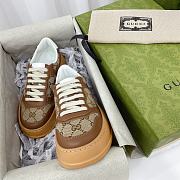 Gucci Women's GG Sneaker Beige & Ebony 676092 - 2