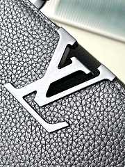Louis Vuitton M23947 Capucines East-West MM All Black Size 33 x 19 x 9 cm - 2