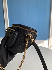 Louis Vuitton M46917 Mini Bumbag Black Size 17 x 12 x 9.5 cm - 2