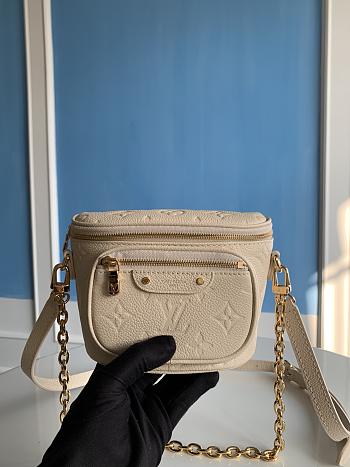 Louis Vuitton M83275 Mini Bumbag Cream Size 17 x 12 x 9.5 cm