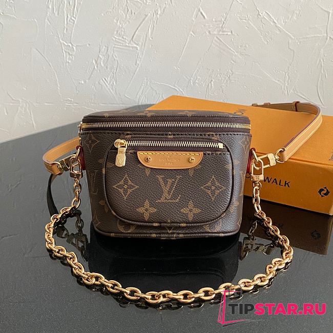 LV Mini Bumbag Monogram M82335 17x12x9.5cm - 1