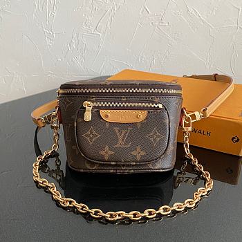 Louis Vuitton M82335 Mini Bumbag Monogram Size 17 x 12 x 9.5 cm