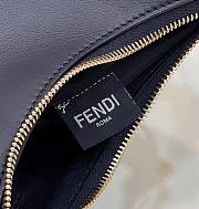 Fendigraphy Small Black Leather Bag Black Size 29x24.5x10 cm - 5