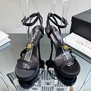 Versace Crystal Medusa '95 Sandals Black 11cm - 2