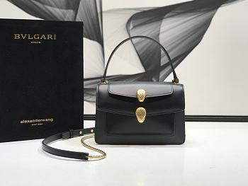 Alexander Wang X Bvlgari Belt Bag Black Size 18.5 x 11.5 x 6.5 cm