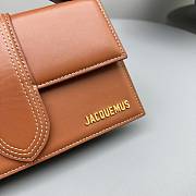 Jacquemus Le Grand Bambino Crossbody Flap Bag Light Brown Size 23.5x13 cm - 2
