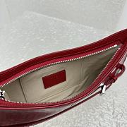 Jacquemus Le Bisou Ceinture Belted Shoulder Bag Red Size 26 x 14 cm - 4