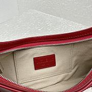 Jacquemus Le Bisou Ceinture Belted Shoulder Bag Red Size 26 x 14 cm - 2