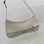 Jacquemus Le Bisou Ceinture Belted Shoulder Bag Off-White Size 26 x 14 cm - 2