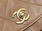 Chanel Hobo Bag Brown Camel AS4743 Size 19 × 24.5 × 5 cm - 3