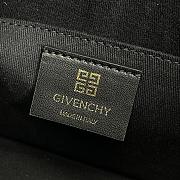 Givenchy Mini G-Tote Shopping Bag In Canvas Beige/Black Size 19x8x16cm - 3