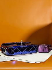 Chanel Mini Flap Bag & Star Coin Purse AS4646 Purple Size 12.5 × 19 × 5 cm - 4
