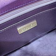 Chanel Mini Flap Bag & Star Coin Purse AS4646 Purple Size 12.5 × 19 × 5 cm - 3