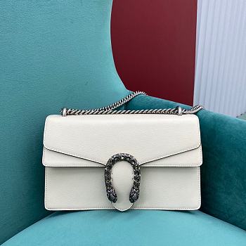Gucci Dionysus Small Shoulder Bag White 400249 Size 28x17x9 cm