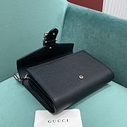 Gucci Dionysus Leather Mini Chain Bag Black 401231 Size 20x13x6 cm - 5