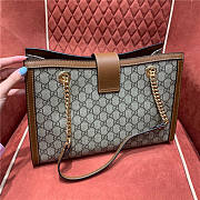 Gucci Padlock Medium GG Shoulder Bag 479197 Brown Size 35x23.5x14 cm - 2