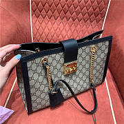 Gucci Padlock Medium GG Shoulder Bag 479197 Black Size 35x23.5x14 cm - 4