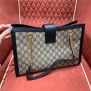 Gucci Padlock Medium GG Shoulder Bag 479197 Black Size 35x23.5x14 cm - 3