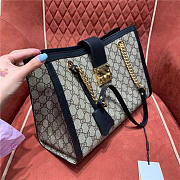 Gucci Padlock Medium GG Shoulder Bag 479197 Black Size 35x23.5x14 cm - 2