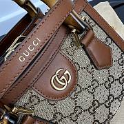 Gucci Diana Mini Tote Bag 707449 Brown Size 20 x 16 x 10 cm - 3