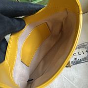 Gucci Jackie 1961 Mini Shoulder Bag 637091 Yellow Size 19x13x3cm - 3
