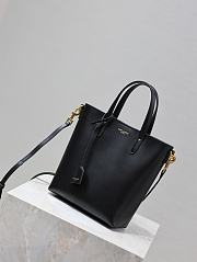 YSL Shopping Saint Laurent Mini Bag In Box Saint Laurent 773995 Black Size 18 X 17 X 8 CM - 5