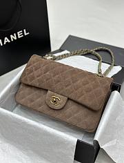 Chanel Flap Bag Suede Vintage Color Size 25.5cm - 1