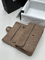 Chanel Flap Bag Suede Vintage Color Size 25.5cm - 4