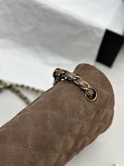 Chanel Flap Bag Suede Vintage Color Size 25.5cm - 5