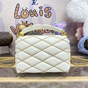 Louis Vuitton M25060 GO-14 MM Cream Beige Size 23 x 16 x 10 cm - 2