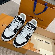 Louis Vuitton Icon LV Trainer Sneaker Black Denim - 2