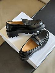 Dior Boy Platform Loafer Black Brushed Calfskin - 3