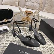 Chanel G45370 Slingbacks Black - 1