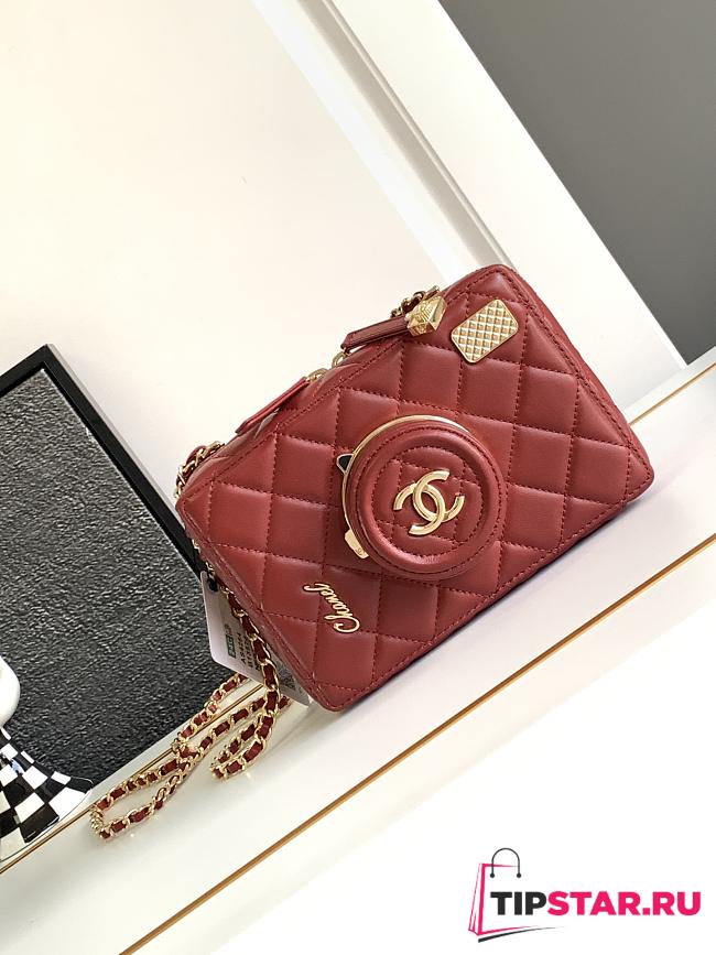 Chanel Camera Bag AS4817 Red Size 11.5 × 16 × 6 cm - 1