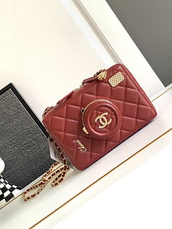 Chanel Camera Bag AS4817 Red Size 11.5 × 16 × 6 cm